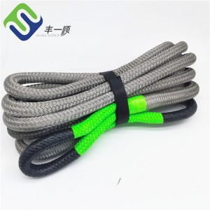 Rescue Vehicle Recovery Tow Rope Double Braided Nylon Towing Rope