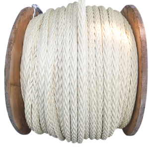 High Strength 12 Strands UHMWPE Ropes Synthetic Marine Ropes For Boat