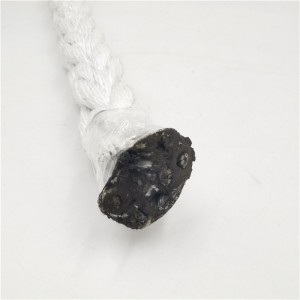 Polypropylene PP Combination Rope 8 Strands Marine Rope With Wire Core For Boat Ship