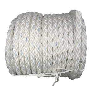 Floating Certificated 20mm-96mm 8 Strands Braided Polypropylene Ship Mooring Rope PP Marine Rope