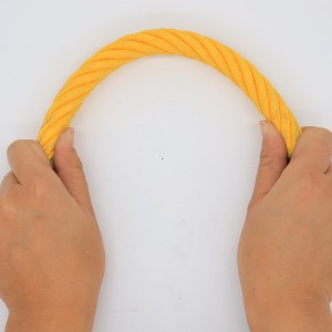 rope knitted playground Outdoor Rope Playground 16mm Playground PP Combination Rope 6 Strands