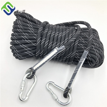 High definition Outdoor Rope - Factory 10mm safety mountaineering climbing rope – Florescence