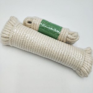 плетеная веревка из 100% натурального хлопка