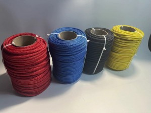 Customized Colored 12mmx500m Double Braided UHMWPE Rope With High MBL Made in China