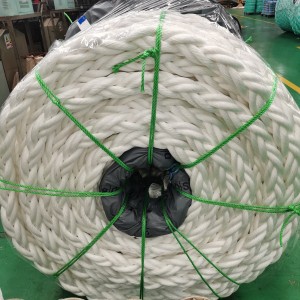 8 Strand Polypropylene Mooring Rope For Ship PP Marine Rope 38mm