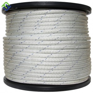 High Strength Double Braided 4mm-32mm Nylon Mooring Rope Polyamide Boat Sailing Rope