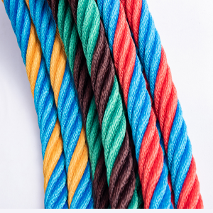 18mmx250m UV Resistance Polyester Combination Playground Climbing Rope With High Breaking Load