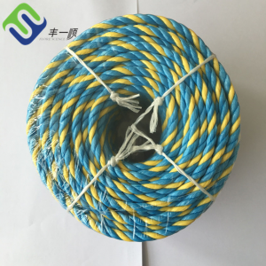 Telstra Rope 6mmx400m Polypropylene Bright Yellow and Blue Color