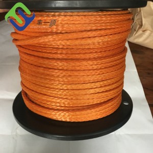 Multifilament UHMWPE Rope Braided 10mm 12 strand საზღვაო თოკი