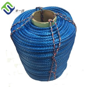 Prodaje se plavo visoko ojačano uže Uhmwpe hmpe od 12 niti