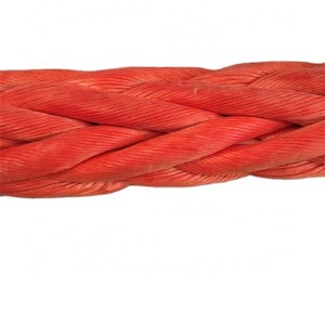 High Tensile UHMWPE Floating Ship Mooring Rope 28mm-96mm 12 Strand Braided HMPE Winch Towing Rope