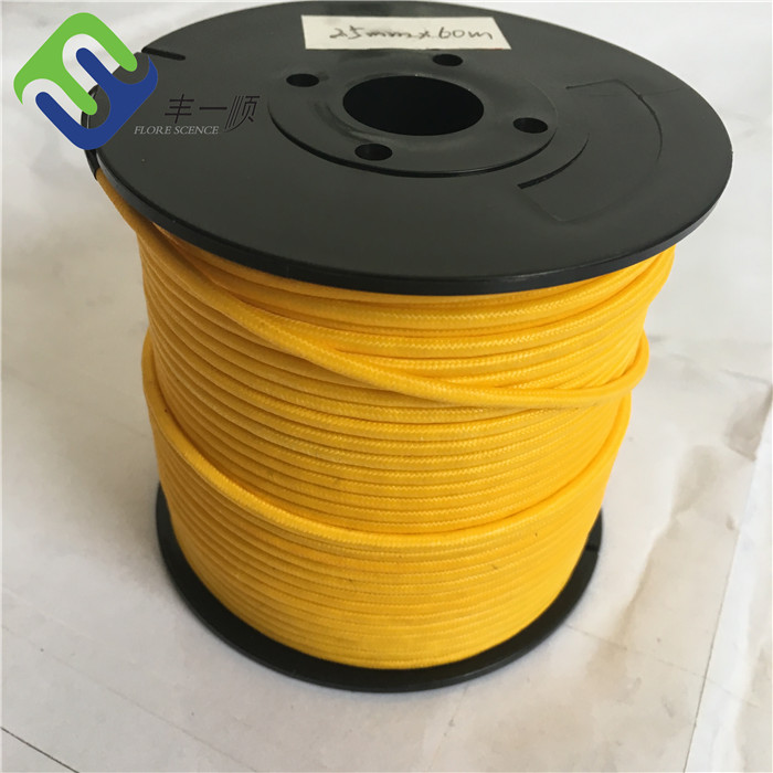 Excellent quality Aramid Fiber Rope With 10mm Diameter - Customized Size 12 Strand 6mm uhmwpe Synthetic Winch Rope – Florescence