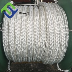 Cuerda de amarre de barco de nailon trenzado doble de 48 mm de alta resistencia
