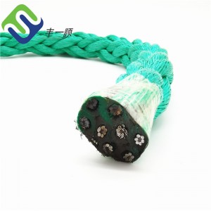 Глубоководный кабель кладя 8 веревочку комбинации полипропилена стренги 44мм 48мм морскую