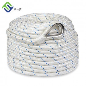 4mm-30mm Double Braided Nylon Dock Line cymba navigantes Mooring Rope