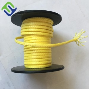 12 Strand Braided Synthetic UHMWPE Winch Winch Towing Rope 2mm