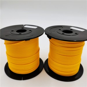 Kekuwatan dhuwur 1.5mm Double braided tali pancing uhmwpe ing kuning