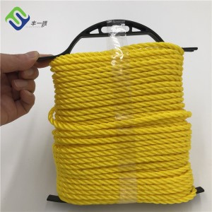 Cuerda de embalaje de PE de 3 o 4 torones de alta resistencia