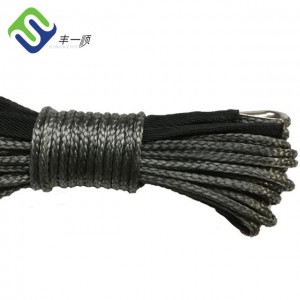 High Strength 12 Strands UHMWPE Rope 12mm Synthetic Winch Rope