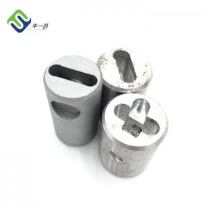 Kombinationsrepkoppling T-koppling i aluminium för 16 mm rep