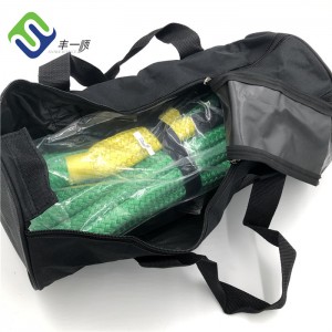 Nylon Double Braided recovery towing rope na may coating