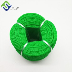 8 mm x 500 m polyethyleen / PP PE hol gevlochten touw met hoge UV-bestendigheid