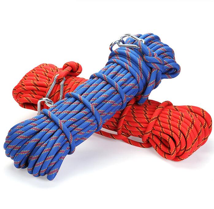 factory customized Rope Measuring Meter - Safety Nylon Braided Climbing Mountaineering Rope for Outdoor Use – Florescence