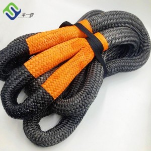22mmx9m Nylon Tug Kinetic Recovery towing Rope dengan PU cotaing