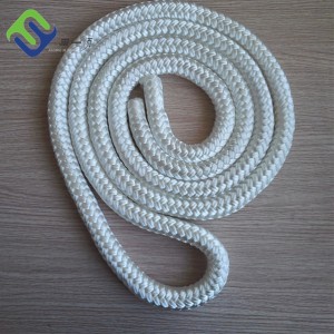 Marine Rope Part Double Braided Nylon Sailing Rope Yacht Boat Used