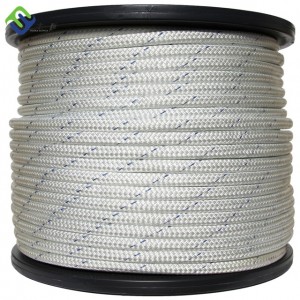 Marine Rope Part Double Braided Nylon Sailing Rope Yacht Boat Used