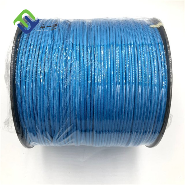 China Manufacturer for Manila Marine Rope - Colored UHMWPE Braided Polyester Rope 3mm For Outdoor Application  – Florescence