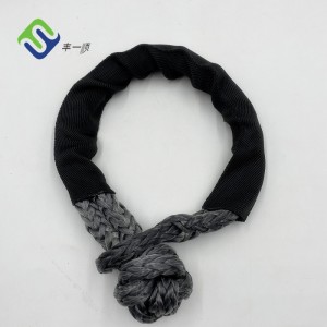 Hot sale 10 mm uhmwpe zachte touwsluiting 3/8 ″ met beschermhoes