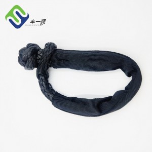 Synthetic UHMWPE 4 × 4 Loop Knot Soft Rope Shackle Off Road For Recovery