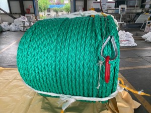 8 Strand Polypropylene PP ጥምር ገመድ ለመጎተት የሚያገለግል የባህር ሰርጓጅ ገመድ