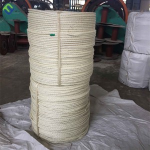 100% Natural nga 3 strand twist sisal Rope sisal packaging rope
