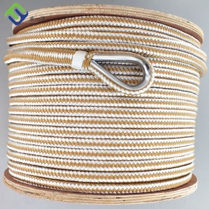 4mm-30mm Double Braided Nylon Dock Line Boat Sailing Mooring Rope