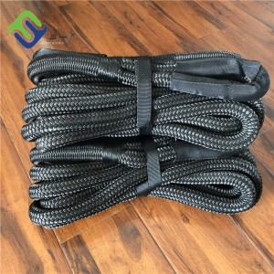 Offroad Accessories Nylon Double Braided Recovery Rope 9m kutalika