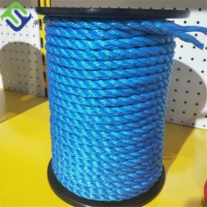 4 Fili PP Monofilament Danline Rope 12mmx50m Cù Colore Blu Made in China