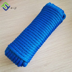 Cheap price Solidus Braid Polypropylene Funis 16mm * 200m color caeruleus