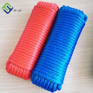 Cheap price Solidus Braid Polypropylene Funis 16mm * 200m color caeruleus