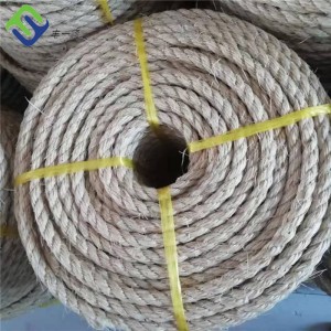 8mm 3 Strand Z Twisted Sisal Packing Rope for Marine Offshore
