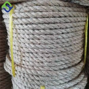 18mm 3 Strands Sisal Twisted Packing Rope me ABS Certificate