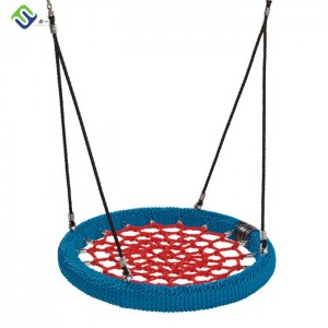 Playground Spider Web Swing Ana Swing Seat Backyard Bird Nest Swing