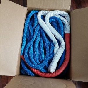 Rope UHMWPE bi Sertîfîkaya CE ya Hêza Bilind û Berxwedana UV-ê Ji bo Keştiya Mooring Marine