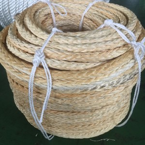 طناب بافته 60 میلی متری UHMWPE ساخته شده در فلورسانس