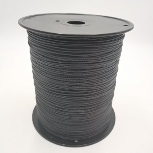 3 mm 12-nitna pletena sintetična vlečna vrv za jadralni padalski vitel Uhmwpe